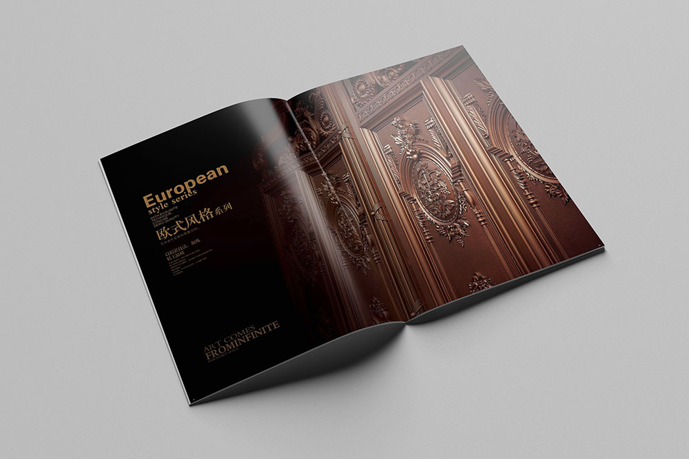 別墅鋁制圍欄產(chǎn)品冊設計,別墅建材產(chǎn)品冊設計