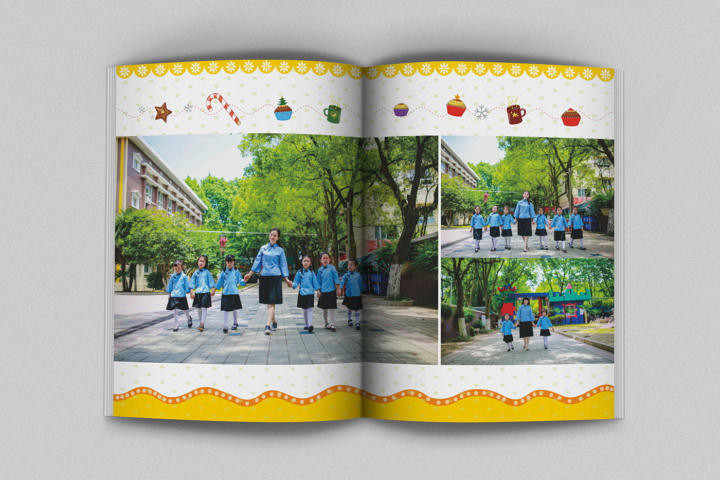 幼兒園畢業(yè)紀(jì)念冊設(shè)計(jì)